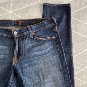 NWOT 7 for all mankind skinny jeans Roxanne sz 27